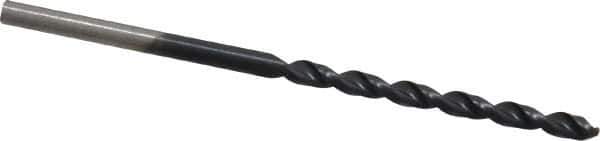 Cleveland - #36 135° Cobalt Jobber Drill - TiAlN Finish, Right Hand Cut, Parabolic Flute, Straight Shank, 2-1/2" OAL, Split Point - Industrial Tool & Supply