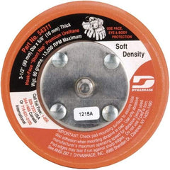 Dynabrade - 3-1/2" Diam Hook & Loop Disc Backing Pad - Soft Density, 13,000 RPM - Industrial Tool & Supply