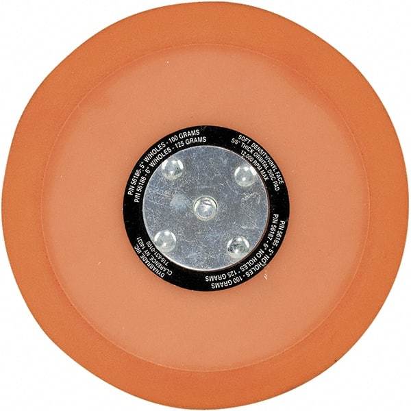 Dynabrade - 6" Diam Adhesive/PSA Disc Backing Pad - Soft Density, 13,000 RPM - Industrial Tool & Supply