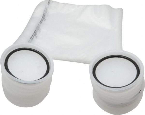 DeVilbiss - Paint Sprayer Cup - 2 Quart Liner Bags, Compatible with BB-545-SS, BB-555 Cups - Industrial Tool & Supply