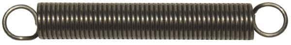 Gardner Spring - 1/2" OD, 0.88" Max Ext Len, 0.049" Wire Diam Spring - 4.2 Lb/In Rating, 0.88 Lb Init Tension - Industrial Tool & Supply