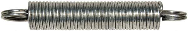 Gardner Spring - 3/8" OD, 9.42 Lb Max Load, 9.42" Max Ext Len, 0.0475" Wire Diam Spring - 7.57 Lb/In Rating - Industrial Tool & Supply