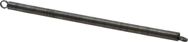 Gardner Spring - 1/4" OD, 4.56 Lb Max Load, 4.56" Max Ext Len, 0.0317" Wire Diam Spring - 0.81 Lb/In Rating - Industrial Tool & Supply