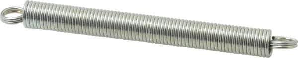 Gardner Spring - 3/8" OD, 9.42 Lb Max Load, 9.42" Max Ext Len, 0.0475" Wire Diam Spring - 2.97 Lb/In Rating - Industrial Tool & Supply