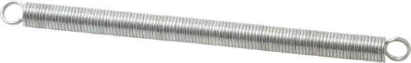 Gardner Spring - 3/8" OD, 9.42 Lb Max Load, 9.42" Max Ext Len, 0.0475" Wire Diam Spring - 1.34 Lb/In Rating - Industrial Tool & Supply