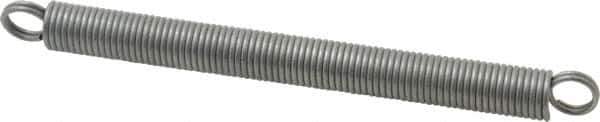 Gardner Spring - 1/2" OD, 15.58 Lb Max Load, 15.58" Max Ext Len, 0.0625" Wire Diam Spring - 3.27 Lb/In Rating - Industrial Tool & Supply