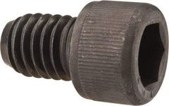 Value Collection - 7/16-14 UNC Hex Socket Drive, Socket Cap Screw - Alloy Steel, Black Oxide Finish, Fully Threaded, 5/8" Length Under Head - Industrial Tool & Supply