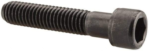 Value Collection - 7/16-14 UNC Hex Socket Drive, Socket Cap Screw - Alloy Steel, Black Oxide Finish, Partially Threaded, 2-1/4" Length Under Head - Industrial Tool & Supply