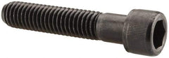 Value Collection - 7/16-14 UNC Hex Socket Drive, Socket Cap Screw - Alloy Steel, Black Oxide Finish, Partially Threaded, 2-1/4" Length Under Head - Industrial Tool & Supply