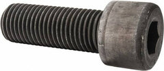 Value Collection - 1-1/4 - 7 UNC Hex Socket Drive, Socket Cap Screw - Alloy Steel, Black Oxide Finish, Fully Threaded, 3-1/2" Length Under Head - Industrial Tool & Supply