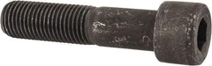 Value Collection - 1-1/4 - 7 UNC Hex Socket Drive, Socket Cap Screw - Alloy Steel, Black Oxide Finish, Partially Threaded, 5-1/2" Length Under Head - Industrial Tool & Supply