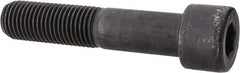 Value Collection - 1-1/4 - 7 UNC Hex Socket Drive, Socket Cap Screw - Alloy Steel, Black Oxide Finish, Partially Threaded, 6" Length Under Head - Industrial Tool & Supply