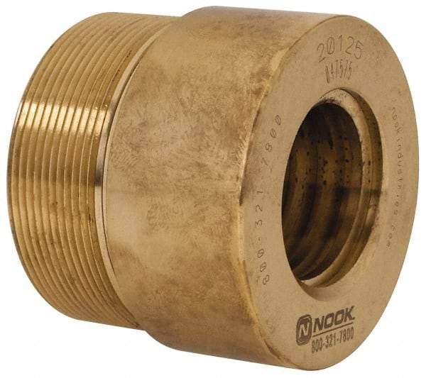 Nook Industries - 1-1/4-5, Bronze, Right Hand, Precision Acme Nut - Industrial Tool & Supply