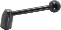 J.W. Winco - 3/8-16, 0.63" Hub Diam, Steel Tapped Insert Adjustable Clamping Handle - Industrial Tool & Supply