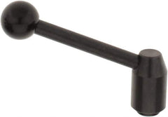 J.W. Winco - M10 x 1.5, 19mm Hub Diam, Steel Tapped Insert Adjustable Clamping Handle - Industrial Tool & Supply