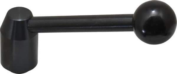 J.W. Winco - M12 x 1.75, 19mm Hub Diam, Steel Tapped Insert Adjustable Clamping Handle - Industrial Tool & Supply