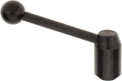 J.W. Winco - M20 x 2.5, 28mm Hub Diam, Steel Tapped Insert Adjustable Clamping Handle - Industrial Tool & Supply