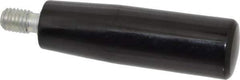 Value Collection - 1/2-13 Threaded Stem, Revolving Handwheel & Machine Handle - Phenolic Cylindrical Handle, 0.78" Long Steel Stem, 4.02" Handle Length, 4.9" OAL - Industrial Tool & Supply