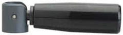 Value Collection - M6x1.0 Retractable Handle - Black Phenolic Plastic - Industrial Tool & Supply