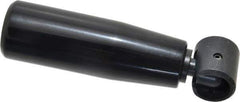 Value Collection - M6x1.0 Retractable Handle - Black Phenolic Plastic - Industrial Tool & Supply