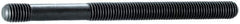 Gibraltar - M14x2.0 250mm OAL Unequal Double Threaded Stud - Alloy Steel, Heat Treated Steel Finish, 160mm Long Thread Length, 17mm Short Thread Length, Metric - Industrial Tool & Supply