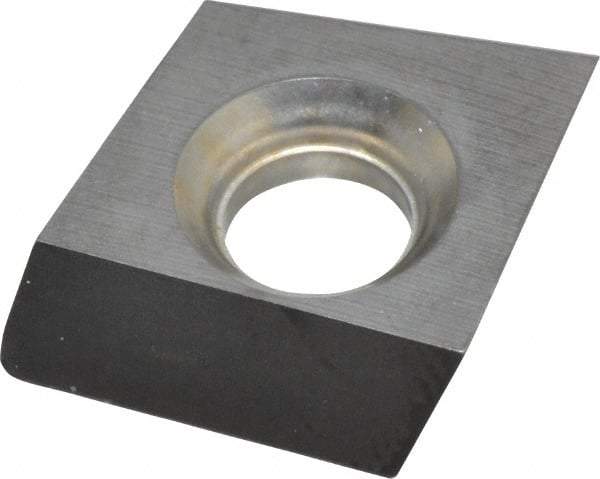 Kennametal - 4.21103611 Grade K125M Carbide Milling Insert - Uncoated, 0.158" Thick, 0.4331" Inscribed Circle - Industrial Tool & Supply