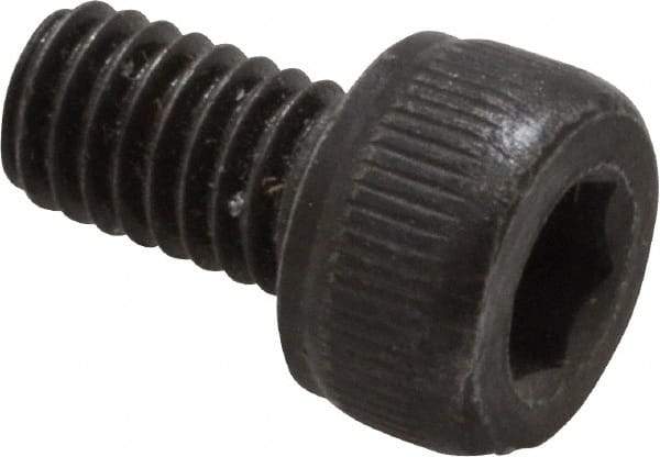 Value Collection - M3x0.50 Metric Coarse Hex Socket Drive, Socket Cap Screw - Grade 12.9 Alloy Steel, Black Oxide Finish, Fully Threaded, 5mm Length Under Head - Industrial Tool & Supply