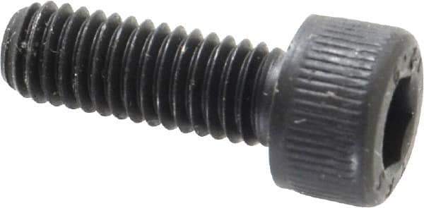Value Collection - M5x0.80 Metric Coarse Hex Socket Drive, Socket Cap Screw - Grade 12.9 Alloy Steel, Black Oxide Finish, Fully Threaded, 14mm Length Under Head - Industrial Tool & Supply
