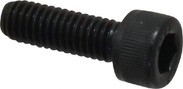 Value Collection - M6x1.00 Metric Coarse Hex Socket Drive, Socket Cap Screw - Grade 12.9 Alloy Steel, Black Oxide Finish, Fully Threaded, 18mm Length Under Head - Industrial Tool & Supply