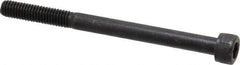 Value Collection - M6x1.00 Metric Coarse Hex Socket Drive, Socket Cap Screw - Grade 12.9 Alloy Steel, Black Oxide Finish, Partially Threaded, 75mm Length Under Head - Industrial Tool & Supply