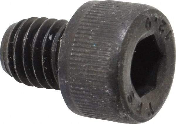 Value Collection - M8x1.25 Metric Coarse Hex Socket Drive, Socket Cap Screw - Grade 12.9 Alloy Steel, Black Oxide Finish, Fully Threaded, 10mm Length Under Head - Industrial Tool & Supply