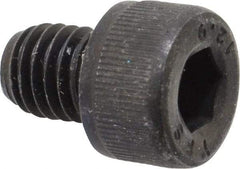Value Collection - M8x1.25 Metric Coarse Hex Socket Drive, Socket Cap Screw - Grade 12.9 Alloy Steel, Black Oxide Finish, Fully Threaded, 10mm Length Under Head - Industrial Tool & Supply