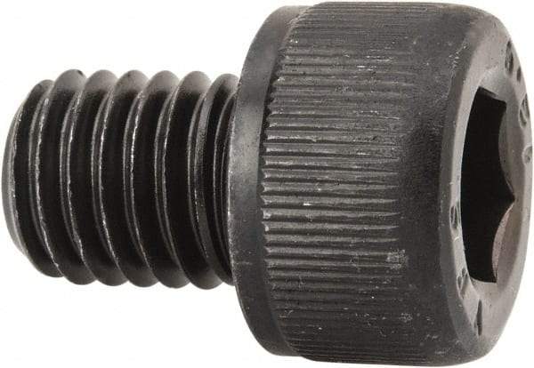 Value Collection - M10x1.50 Metric Coarse Hex Socket Drive, Socket Cap Screw - Grade 12.9 Alloy Steel, Black Oxide Finish, Fully Threaded, 12mm Length Under Head - Industrial Tool & Supply