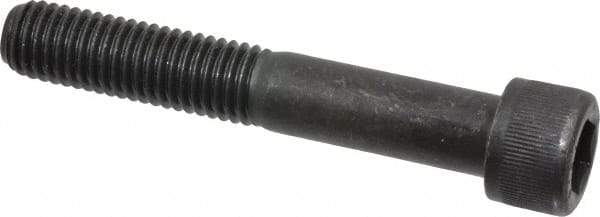 Value Collection - M12x1.75 Metric Coarse Hex Socket Drive, Socket Cap Screw - Grade 12.9 Alloy Steel, Black Oxide Finish, Partially Threaded, 75mm Length Under Head - Industrial Tool & Supply