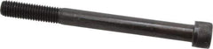 Value Collection - M12x1.75 Metric Coarse Hex Socket Drive, Socket Cap Screw - Grade 12.9 Alloy Steel, Black Oxide Finish, Partially Threaded, 130mm Length Under Head - Industrial Tool & Supply