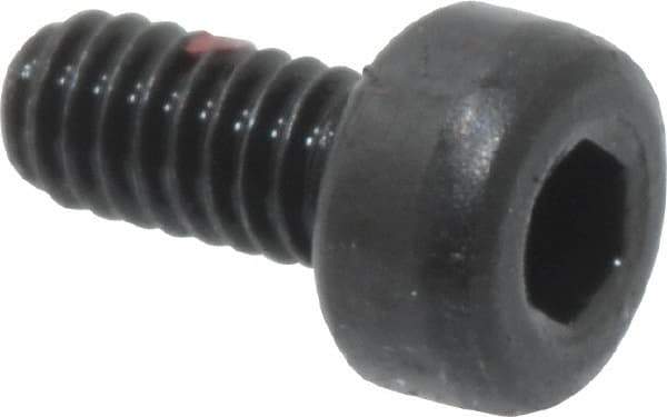 Value Collection - M2x0.40 Metric Coarse Hex Socket Drive, Socket Cap Screw - Grade 12.9 Alloy Steel, Black Oxide Finish, Fully Threaded, 4mm Length Under Head - Industrial Tool & Supply