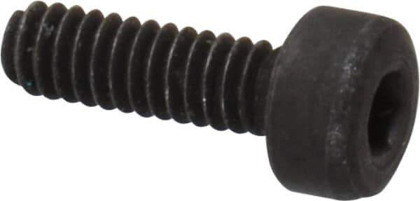 Value Collection - M2x0.40 Metric Coarse Hex Socket Drive, Socket Cap Screw - Grade 12.9 Alloy Steel, Black Oxide Finish, Fully Threaded, 6mm Length Under Head - Industrial Tool & Supply