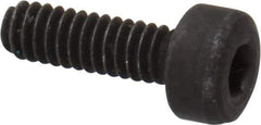 Value Collection - M2x0.40 Metric Coarse Hex Socket Drive, Socket Cap Screw - Grade 12.9 Alloy Steel, Black Oxide Finish, Fully Threaded, 6mm Length Under Head - Industrial Tool & Supply