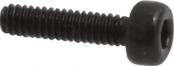 Value Collection - M2x0.40 Metric Coarse Hex Socket Drive, Socket Cap Screw - Grade 12.9 Alloy Steel, Black Oxide Finish, Fully Threaded, 8mm Length Under Head - Industrial Tool & Supply