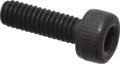 Value Collection - M2.5x0.45 Metric Coarse Hex Socket Drive, Socket Cap Screw - Grade 12.9 Alloy Steel, Black Oxide Finish, Fully Threaded, 8mm Length Under Head - Industrial Tool & Supply