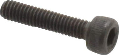 Value Collection - M2.5x0.45 Metric Coarse Hex Socket Drive, Socket Cap Screw - Grade 12.9 Alloy Steel, Black Oxide Finish, Fully Threaded, 12mm Length Under Head - Industrial Tool & Supply