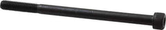Value Collection - M8x1.25 Metric Coarse Hex Socket Drive, Socket Cap Screw - Grade 12.9 Alloy Steel, Black Oxide Finish, Partially Threaded, 120mm Length Under Head - Industrial Tool & Supply