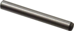 Value Collection - 3mm Diam x 25mm Pin Length Alloy Steel Standard Dowel Pin - C 58-62 Hardness, 3,340 Lb Breaking Strength, 1 Rounded End - Industrial Tool & Supply