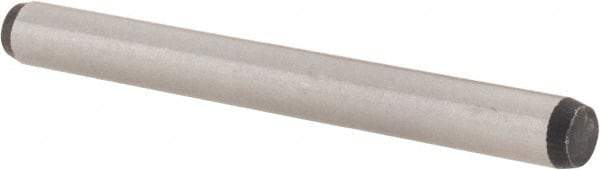Value Collection - 5mm Diam x 50mm Pin Length Alloy Steel Standard Dowel Pin - C 58-62 Hardness, 9,270 Lb Breaking Strength, 1 Rounded End - Industrial Tool & Supply