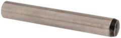 Value Collection - 6mm Diam x 40mm Pin Length Alloy Steel Standard Dowel Pin - C 58-62 Hardness, 13,300 Lb Breaking Strength, 1 Rounded End - Industrial Tool & Supply