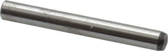 Value Collection - 6mm Diam x 50mm Pin Length Alloy Steel Standard Dowel Pin - C 58-62 Hardness, 13,300 Lb Breaking Strength, 1 Rounded End - Industrial Tool & Supply