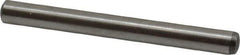 Value Collection - 6mm Diam x 60mm Pin Length Alloy Steel Standard Dowel Pin - C 58-62 Hardness, 13,300 Lb Breaking Strength, 1 Rounded End - Industrial Tool & Supply