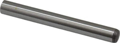 Value Collection - 8mm Diam x 70mm Pin Length Alloy Steel Standard Dowel Pin - C 58-62 Hardness, 23,700 Lb Breaking Strength, 1 Rounded End - Industrial Tool & Supply