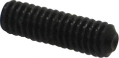 Value Collection - #4-48 UNF, 3/8" OAL, Cup Point Set Screw - Alloy Steel, 0.05" Key - Industrial Tool & Supply