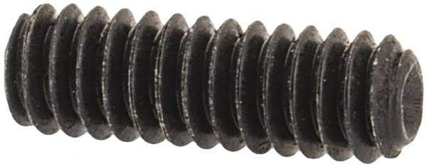 Value Collection - M2.0x0.40 Metric Coarse, 6mm OAL, Cup Point Set Screw - Grade 14.9 (45H) Alloy Steel, 0.9mm Key - Industrial Tool & Supply